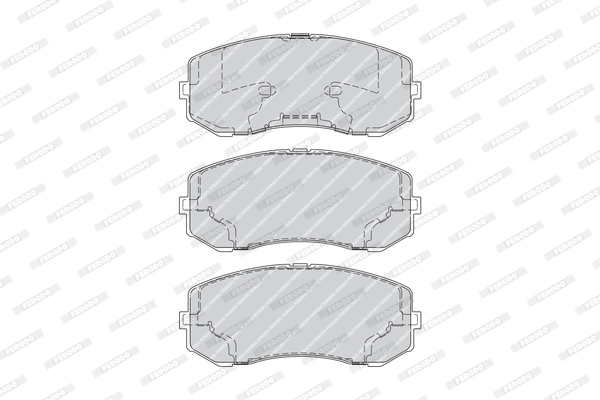 Brake Pad Set, disc brake PREMIER ECO FRICTION FVR4314