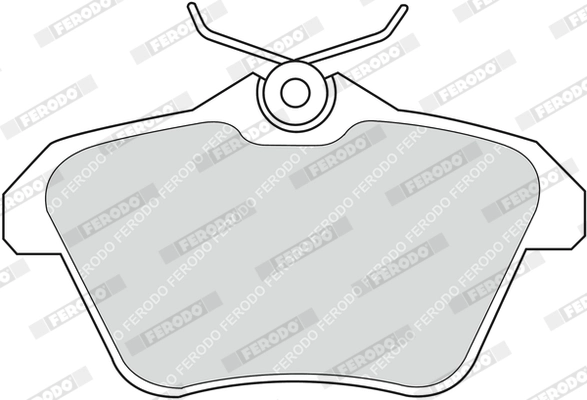 Brake Pad Set, disc brake PREMIER ECO FRICTION FDB995