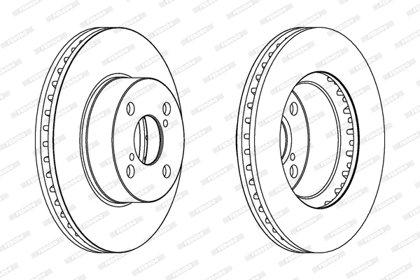 Brake Disc PREMIER Coat+ disc DDF1294C