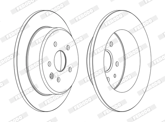 Brake Disc PREMIER DDF1499C