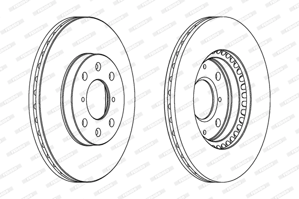Brake Disc PREMIER Coat+ disc DDF1520C