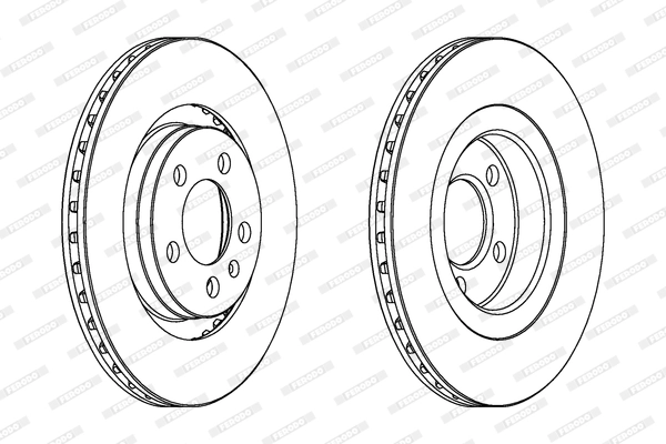 Brake Disc PREMIER Coat+ disc DDF928C
