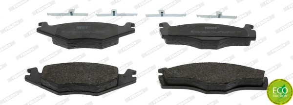 Brake Pad Set, disc brake PREMIER ECO FRICTION FDB1072
