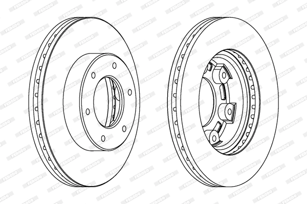 Brake Disc PREMIER DDF991