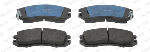 Brake Pad Set, disc brake PREMIER ECO FRICTION FDB789