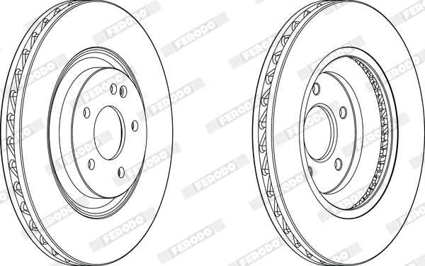 Brake Disc PREMIER DDF1900C-1