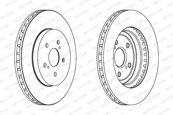 Brake Disc PREMIER DDF1544C
