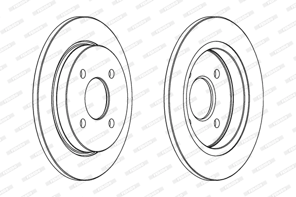 Brake Disc PREMIER Coat+ disc DDF281C