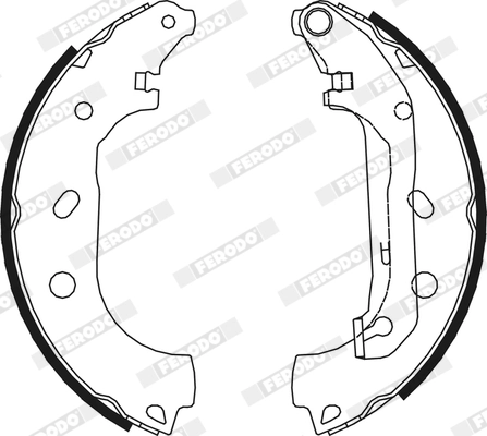 Brake Shoe Set PREMIER FSB648