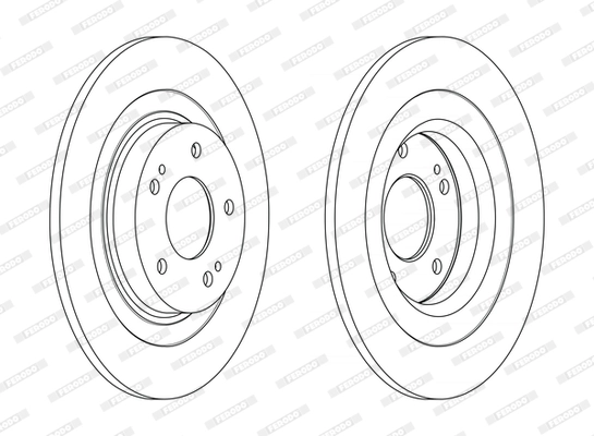 Brake Disc PREMIER DDF2652C