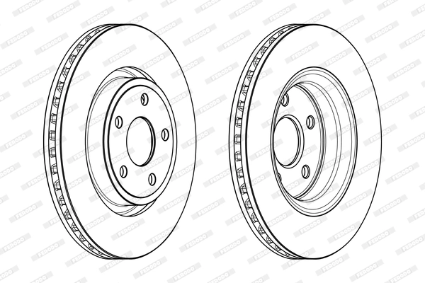 Brake Disc PREMIER DDF2097C-1