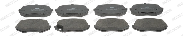 Brake Pad Set, disc brake PREMIER ECO FRICTION FVR4253