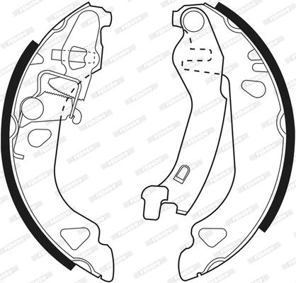 Brake Shoe Set PREMIER FSB477