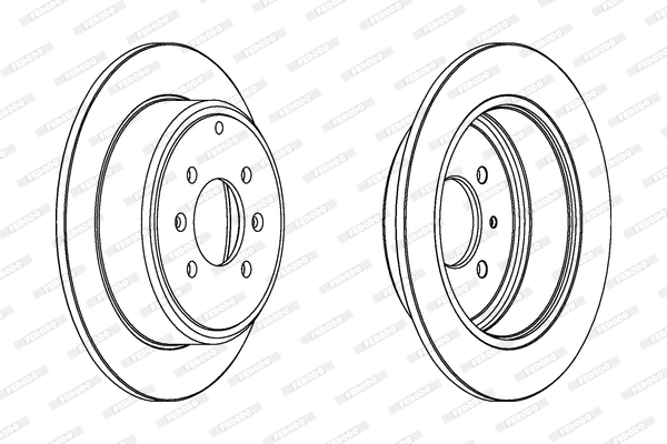 Brake Disc PREMIER Coat+ disc DDF869C