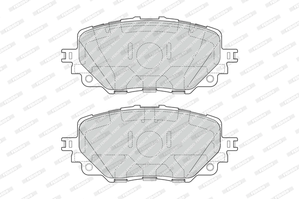 Brake Pad Set, disc brake PREMIER ECO FRICTION FDB4873