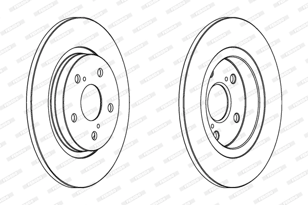 Brake Disc PREMIER DDF1755C