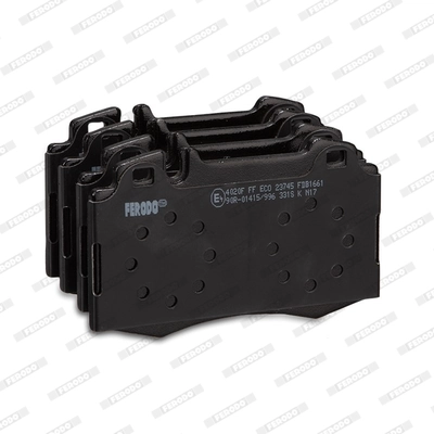 Brake Pad Set, disc brake PREMIER ECO FRICTION FDB1661