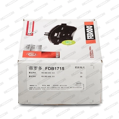 Brake Pad Set, disc brake PREMIER ECO FRICTION FDB1715