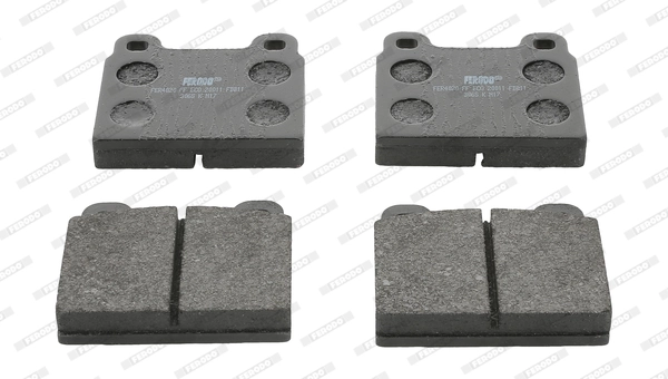 Brake Pad Set, disc brake PREMIER ECO FRICTION FDB11