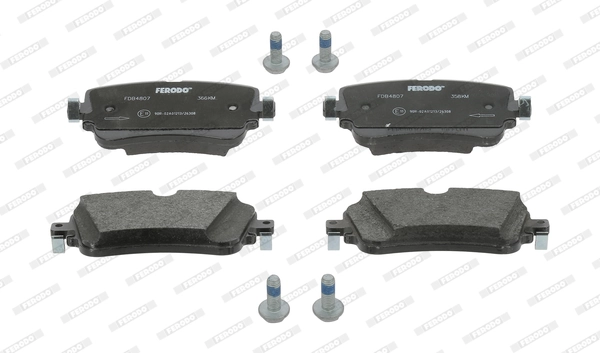 Brake Pad Set, disc brake FUSE+ Technology FDB4807