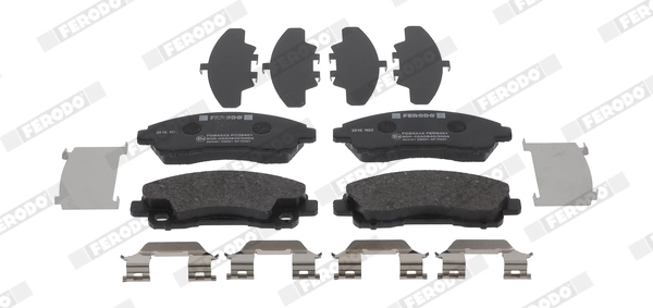 Brake Pad Set, disc brake PREMIER ECO FRICTION FDB5243