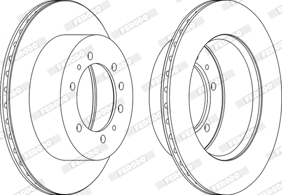Brake Disc PREMIER DDF976-1