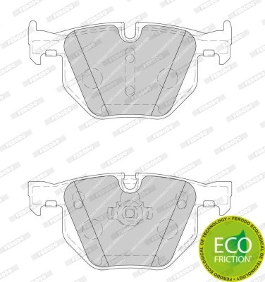 Brake Pad Set, disc brake PREMIER ECO FRICTION FDB1748