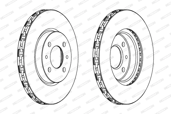 Brake Disc PREMIER Coat+ disc DDF762C
