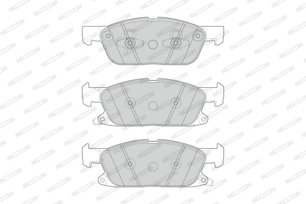 Brake Pad Set, disc brake PREMIER ECO FRICTION FDB4930