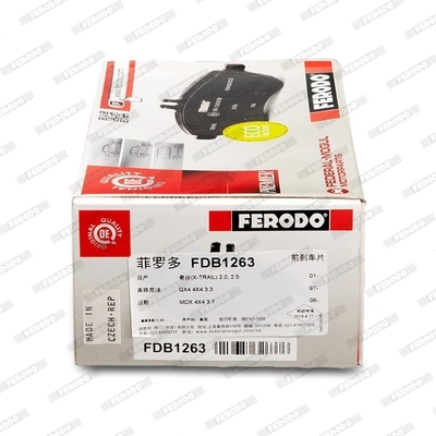 Brake Pad Set, disc brake PREMIER ECO FRICTION FDB1263