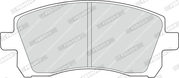 Brake Pad Set, disc brake PREMIER ECO FRICTION FDB1327