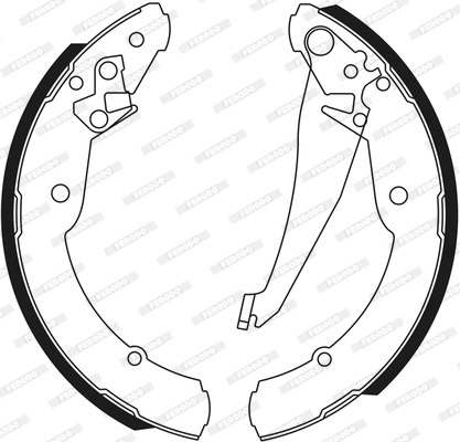 Brake Shoe Set PREMIER FSB549