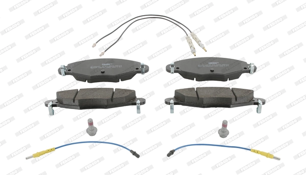 Brake Pad Set, disc brake PREMIER ECO FRICTION FDB1412