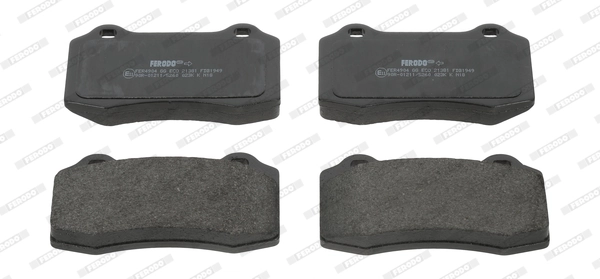 Brake Pad Set, disc brake PREMIER ECO FRICTION FDB1949