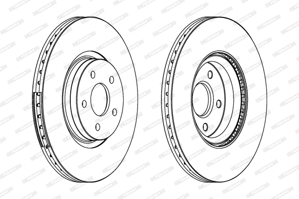 Brake Disc PREMIER DDF1649C-1
