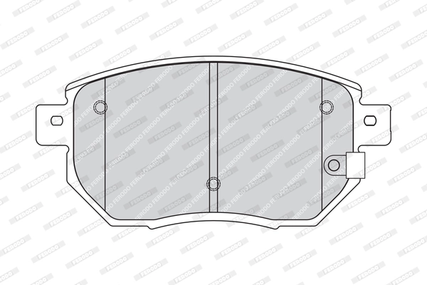 Brake Pad Set, disc brake PREMIER FDB1786