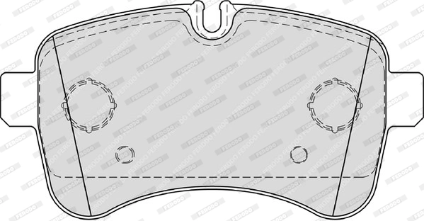 Brake Pad Set, disc brake PREMIER ECO FRICTION FVR4037
