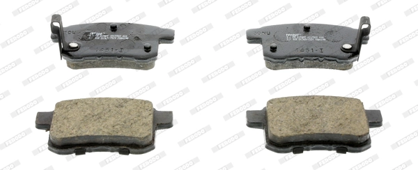 Brake Pad Set, disc brake PREMIER FDB4198