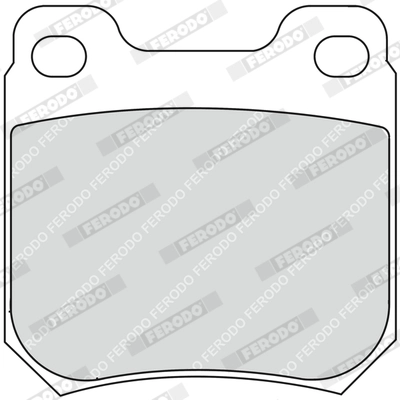 Brake Pad Set, disc brake PREMIER ECO FRICTION FDB1117