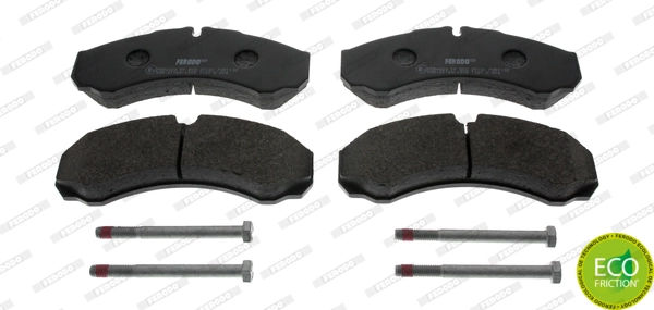 Brake Pad Set, disc brake PREMIER ECO FRICTION FVR1102