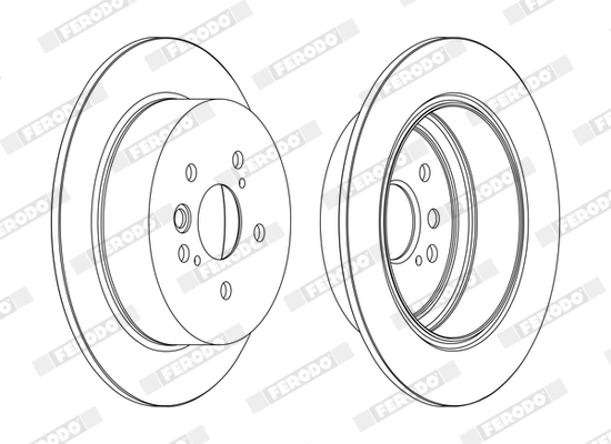 Brake Disc PREMIER Coat+ disc DDF1486C