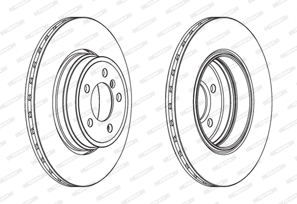 Brake Disc PREMIER DDF1936C-1