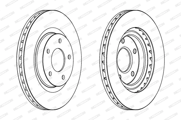 Brake Disc PREMIER DDF1624