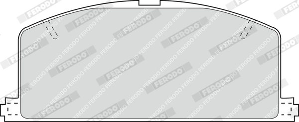 Brake Pad Set, disc brake PREMIER ECO FRICTION FDB308
