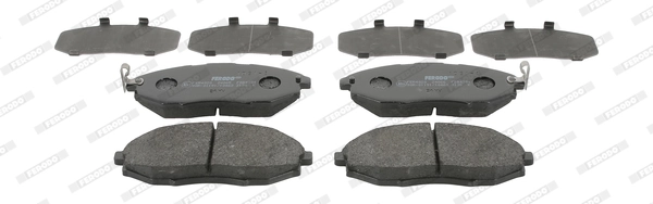 Brake Pad Set, disc brake PREMIER ECO FRICTION FDB4304