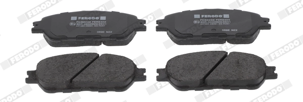 Brake Pad Set, disc brake PREMIER ECO FRICTION FDB5232