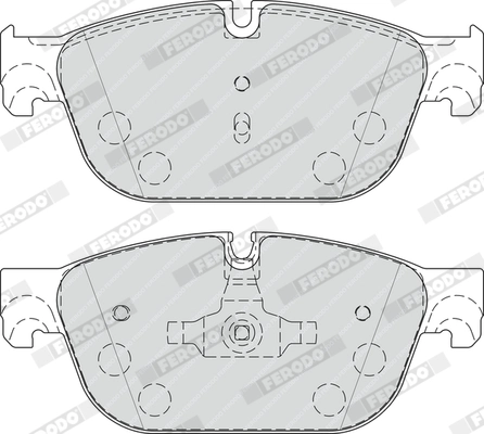 Brake Pad Set, disc brake PREMIER ECO FRICTION FDB4313