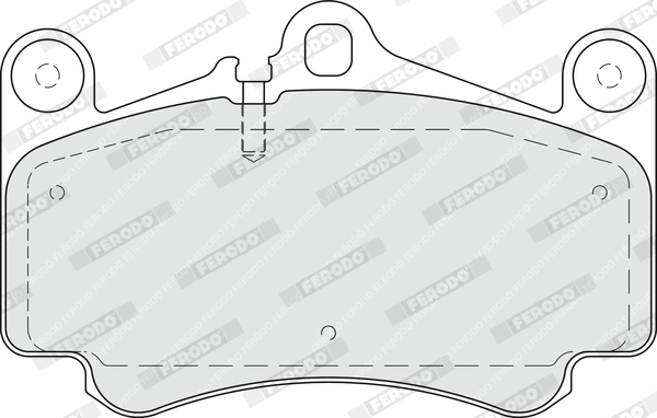 Brake Pad Set, disc brake PREMIER ECO FRICTION FDB1998