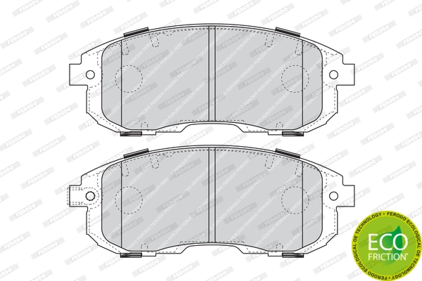 Brake Pad Set, disc brake PREMIER ECO FRICTION FDB4112