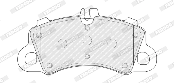 Brake Pad Set, disc brake PREMIER ECO FRICTION FDB5306